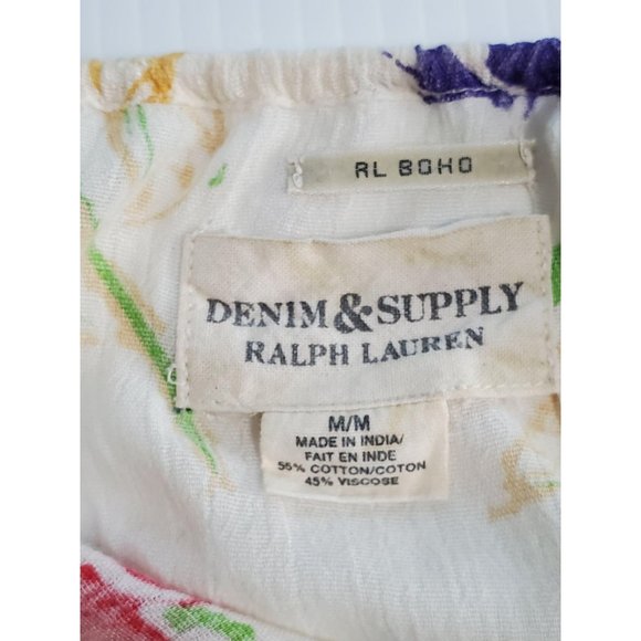COPY - Denim & Supply Ralph Lauren  BOHO floral sz - Picture 7 of 8